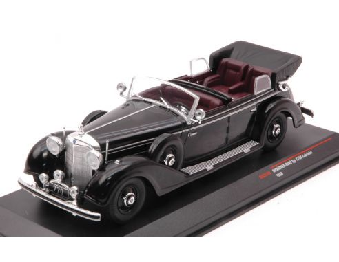 Ixo model CLC317N MERCEDES 770K SPECIAL ROADSTER 1938 BLACK 1:43 Modellino