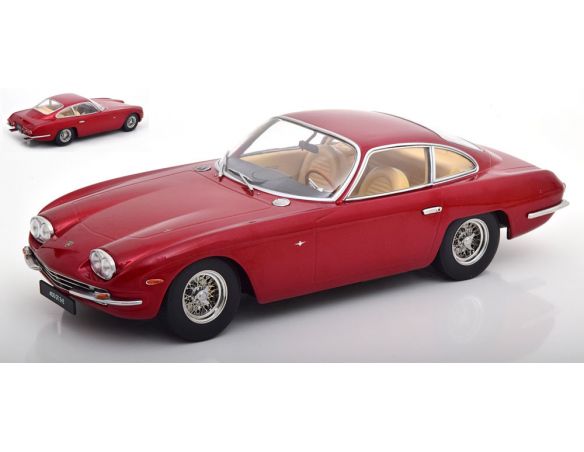 KK Scale KKDC180393 LAMBORGHINI 400 GT 2+2 1965 METALLIC RED 1:18 Modellino