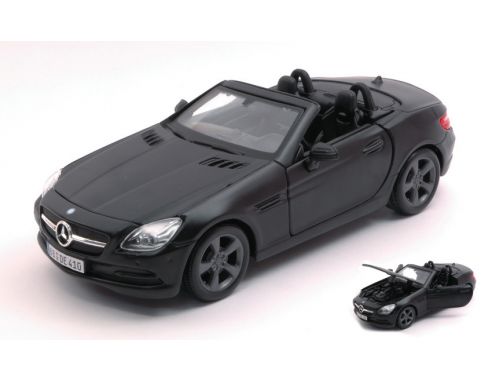 Maisto MI31206Z MERCEDES SLK-CLASS 2011 MATT BLACK 1:24 Modellino