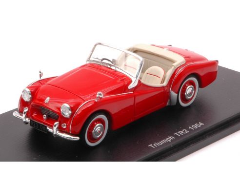 Spark Model S2179 TRIUMPH TR2 1953 RED 1:43 Modellino