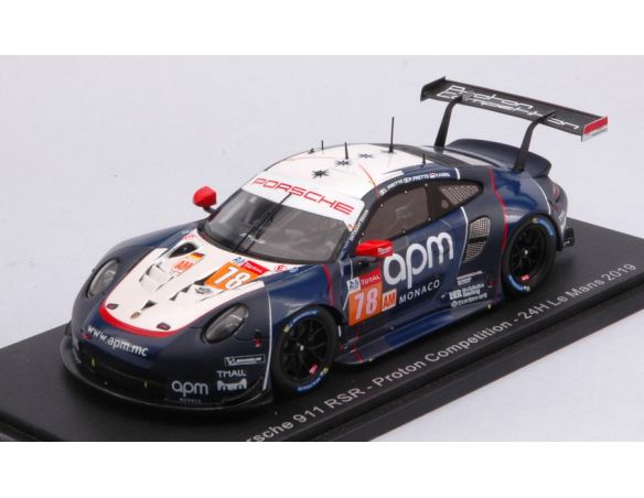 Spark Model S7944 PORSCHE 911 RSR N.78 LM 2019 L.PRETTE-P.PRETTE-V.ABRIL 1:43 Modellino