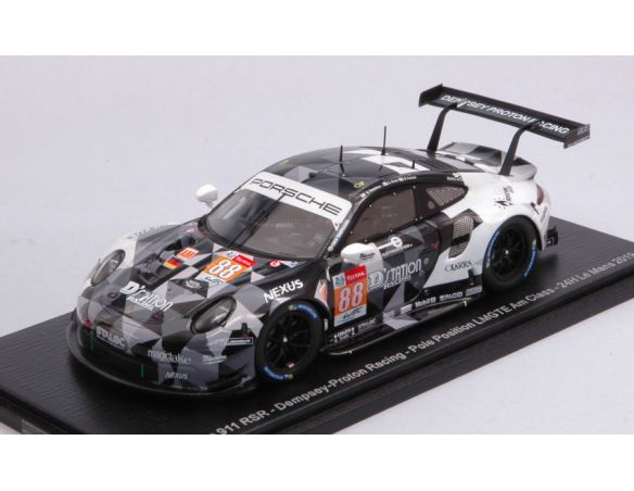 Spark Model S7947 PORSCHE 911 RSR N.88 POLE POS.LMGTE AM LM 2019 HOSHINO-RODA-CAIROLI 1:43 Modellino
