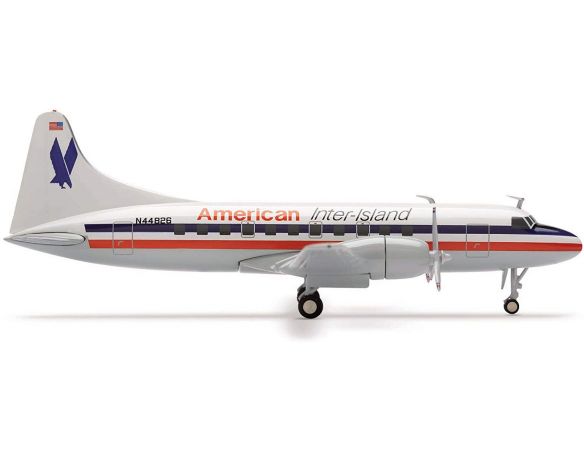 Herpa 552486 American Inter-Island, Convair CV-440 1:200 Modellino