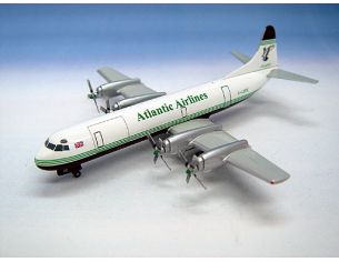 Herpa 561556 Atlantic Airways Lockheed L-188A Electra Aereo 1/400 Modellino