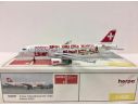 Herpa 562027 Swiss Air Lines Airbus A320 'EM 2008' Aereo 1/400 Modellino