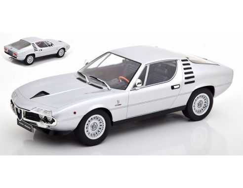 KK Scale KKDC180382 ALFA ROMEO MONTREAL 1970 SILVER 1:18 Modellino