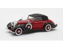 Matrix MX51302-182 MERCEDES 540K ROADSTER LANCEFIELD CLOSED RED 1:43 Modellino