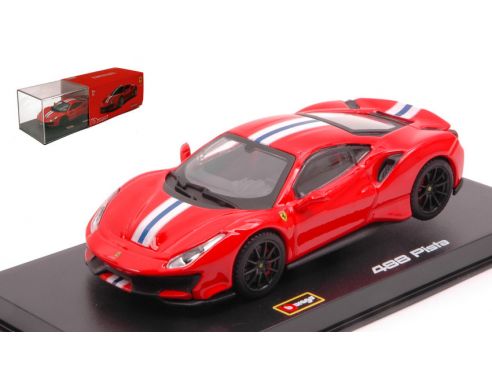 Bburago BU36910 FERRARI 488 PISTA SIGNATURE SERIES 1:43 Modellino
