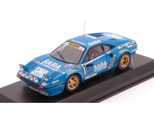 Best Model BT9630-2 FERRARI 308 GTB N.1 WINNER RALLY 1000 MIGLIA 1983 BUSSENI-CIOCCA 1:43 Modellino