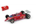 Brumm BM0646 FERRARI 126CK TURBO AEROPORTO ISTRANA 1981 1^ G.VILLENEUVE VS/F104 1:43 Modellino