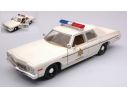 Greenlight GREEN84094 DODGE MONACO 1975 HAZZARD COUNTY SHERIFF CREAM 1:24 Modellino