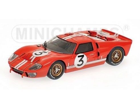 Minichamps PM400668403 FORD GT40 MKII N.3 LM 1966 GOURNEY/GRANT 1:43 Modellino