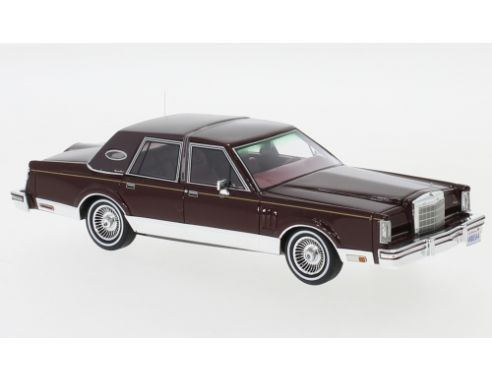 Neo Scale Models NEO43544 LINCOLN MARK 6 1980 DARK RED 1:43 Modellino