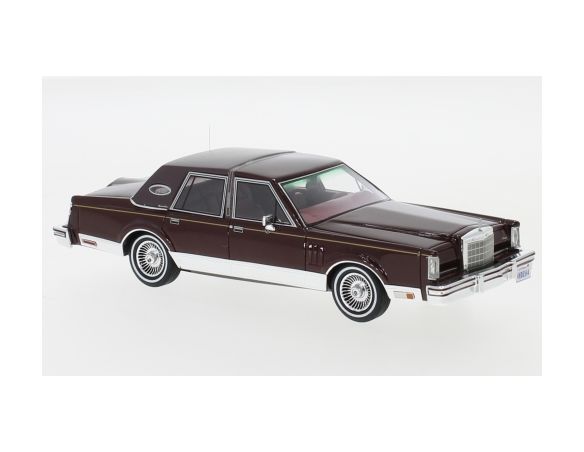 Neo Scale Models NEO43544 LINCOLN MARK 6 1980 DARK RED 1:43 Modellino