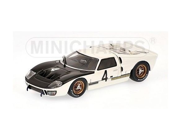 Minichamps PM400668484 FORD GT40 MKII N.4 SPA 1966 1:43 Modellino
