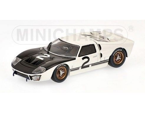 Minichamps PM400668492 FORD GT40 MKII N.2 LM 1966 1:43 Modellino