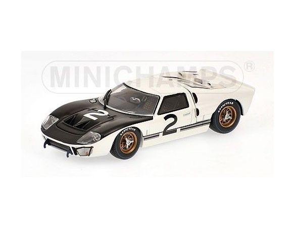 Minichamps PM400668492 FORD GT40 MKII N.2 LM 1966 1:43 Modellino