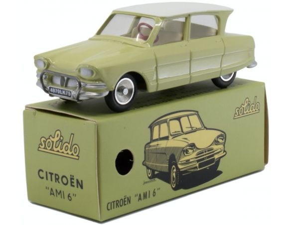 Solido SL1001141 CITROEN AMI 6 BERLINE CERT CLAIR CLUB SOLIDO 1:43 Modellino