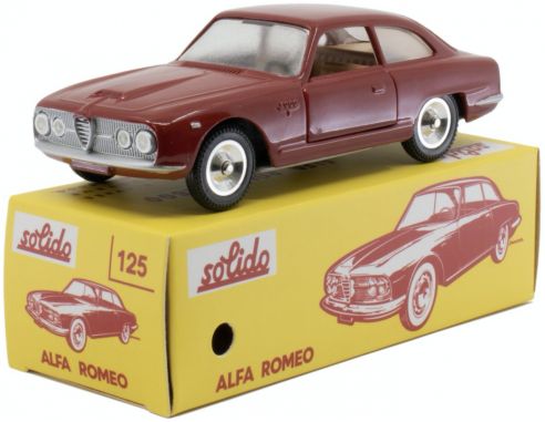 Solido SL1001251 ALFA ROMEO 2600 S ROUGE CLUB SOLIDO 1:43 Modellino