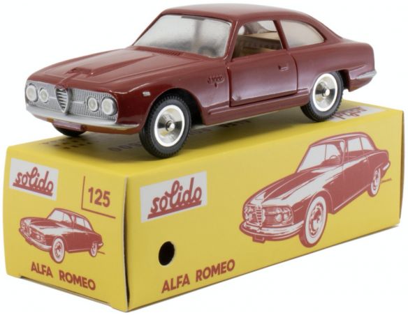 Solido SL1001251 ALFA ROMEO 2600 S ROUGE CLUB SOLIDO 1:43 Modellino