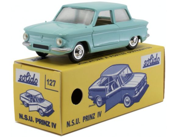 Solido SL1001271 NSU PRINZ IV TURQUOISE CLUB SOLIDO 1:43 Modellino
