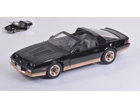 SunStar SS1952 CHEVROLET CAMARO Z28 1985 BLACK 1:18 Modellino