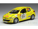 Ixo model RAM698 PEUGEOT 206 XS N.66 TERRE DE PROVENCE 2006 OGIER-INGRASSIA 1:43 Modellino