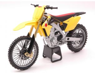 New Ray NY57703S SUZUKI CROSS RMZ 450 1:12 Modellino