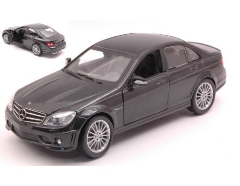 New Ray NY71083BK MERCEDES C CLASS 2008 AMG BLACK 1:24 Modellino