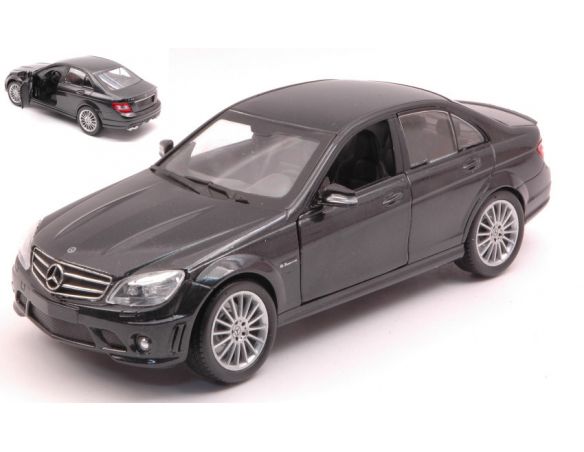 New Ray NY71083BK MERCEDES C CLASS 2008 AMG BLACK 1:24 Modellino