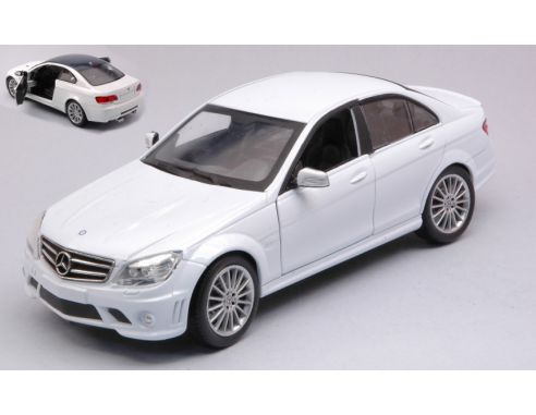 New Ray NY71083W MERCEDES C CLASS 2008 AMG WHITE 1:24 Modellino