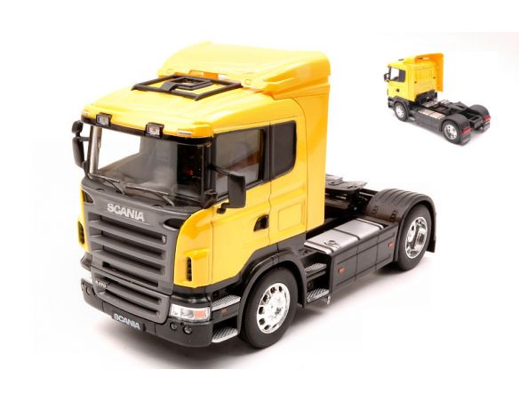 Welly WE32625Y SCANIA R470 YELLOW 1:32 Modellino
