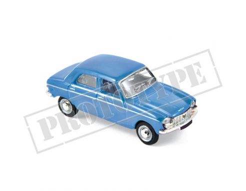 Norev NV472414 PEUGEOT 204 1966 PERVENCHE BLUE 1:87 Modellino