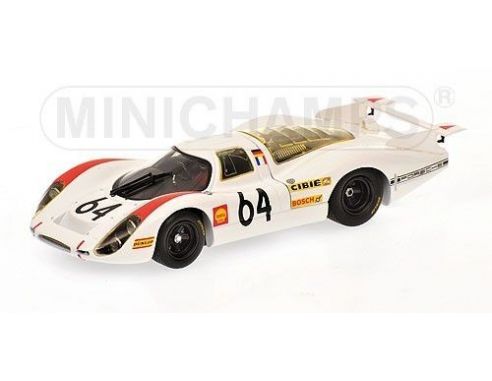 Minichamps PM400696864 PORSCHE 908L N.64 2nd LM 1969 1:43 Modellino
