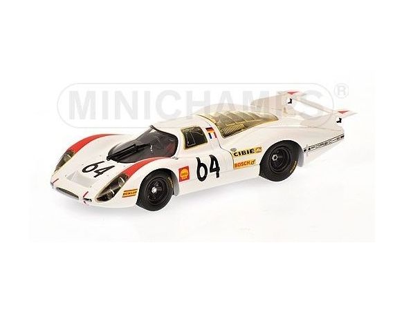 Minichamps PM400696864 PORSCHE 908L N.64 2nd LM 1969 1:43 Modellino