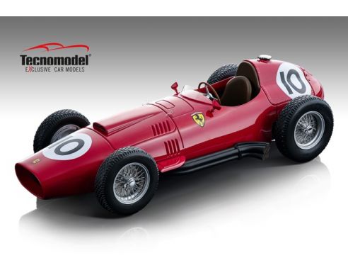Tecnomodel TMD18151B FERRARI 801 F1 1957 M.HAWTHORN 1957 N.10 3rd ENGLAND GP 1:18 Modellino