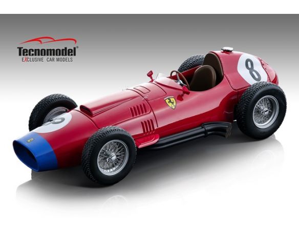Tecnomodel TMD18151C FERRARI 801 F1 1957 M.HAWTHORN 1957 N.8 2nd GERMAN GP 1:18 Modellino
