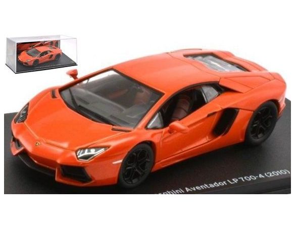 EDITORIA ABLAM002 LAMBORGHINI AVENTADOR LP 700-4 2010 ORANGE 1:43 Modellino