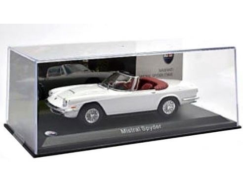 EDITORIA ABMAS012 MASERATI MISTRAL SPYDER 1964 WHITE 1:43 Modellino