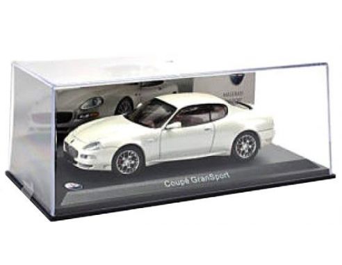 EDITORIA ABMAS028 MASERATI GRAN SPORT COUPE 2004 WHITE 1:43 Modellino