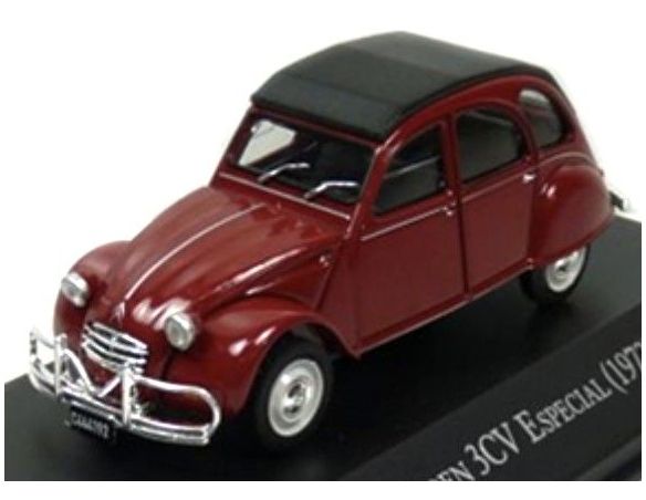 EDITORIA ARG6 CITROEN 3CV ESPECIAL DK 1972 RED 1:43 Modellino