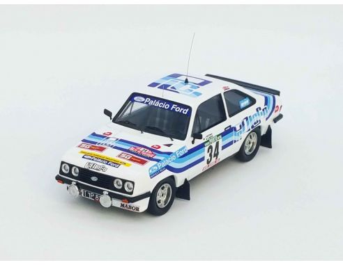 Trofeu TFRRAL90 FORD ESCORT MK2 RS2000 N.34 RALLY OF PORT.1980 MOUTINHO-SOTTOMAYOR 1:43 Modellino