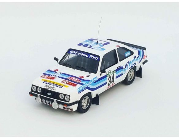Trofeu TFRRAL90 FORD ESCORT MK2 RS2000 N.34 RALLY OF PORT.1980 MOUTINHO-SOTTOMAYOR 1:43 Modellino