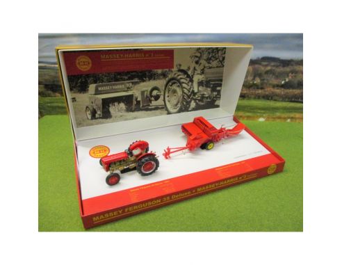 Universal Hobbies UH5238 MASSEY FERGUSON 35 DELUXE + IMBALLATRICE MASSEY-HARRIS 1:32 Modellino