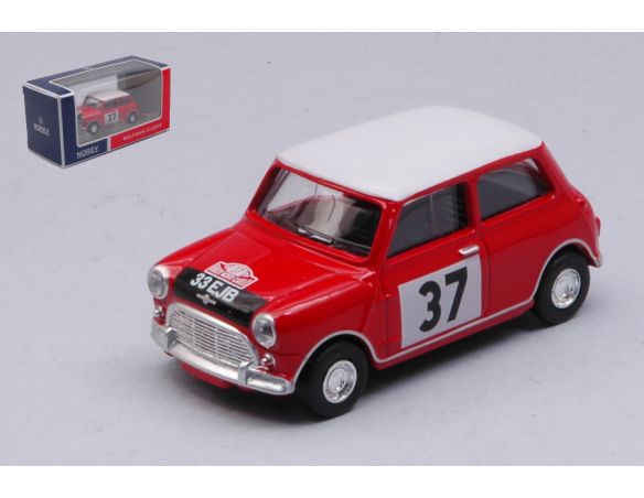Norev NV319251BA MORRIS COOPER N.37 RALLY MONTE CARLO 1964 1:64 Modellino