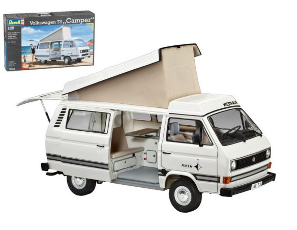 Revell RV07344 VW CAMPER WESTFALIA JOKER KIT 1:25 Modellino