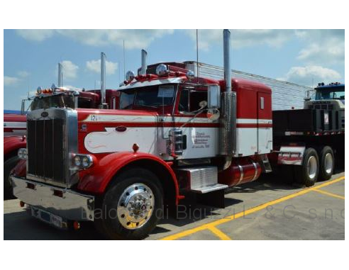 Ixo model TR042 PETERBILT 359 1980 RED 1:43 Modellino