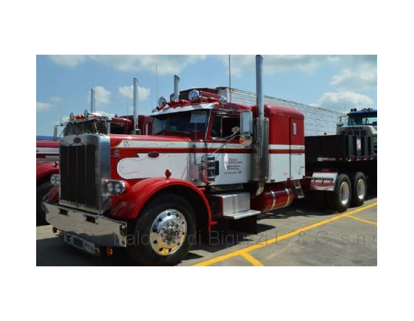Ixo model TR042 PETERBILT 359 1980 RED 1:43 Modellino