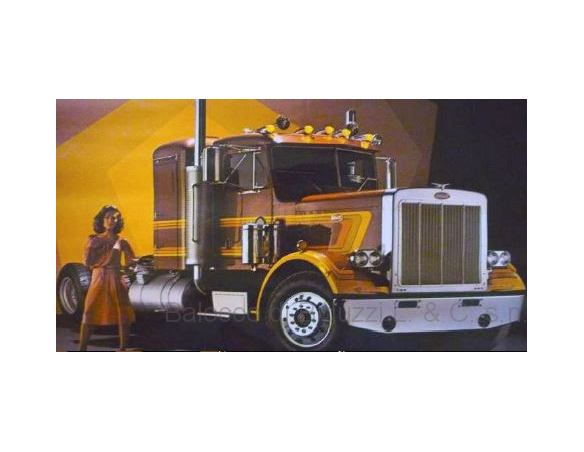 Ixo model TR043 PETERBILT 359 1980 MET.BROWN 1:43 Modellino