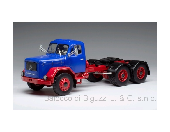 Ixo model TR054 MAGIRUS JUPITER 6X6 BLUE 1:43 Modellino